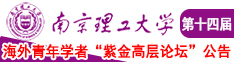 女扑舔男生机巴黄色南京理工大学第十四届海外青年学者紫金论坛诚邀海内外英才！